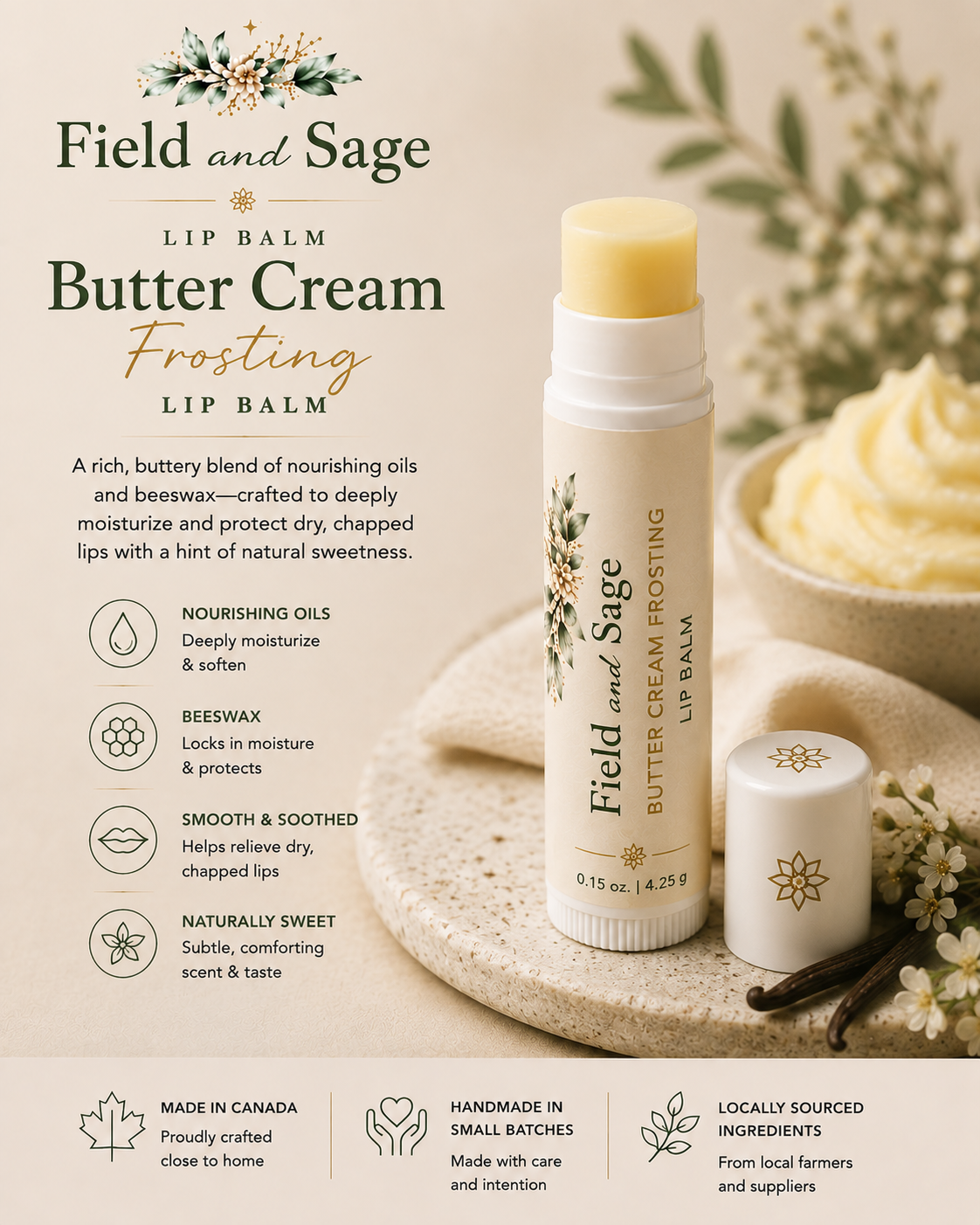 All Natural Lip Balms
