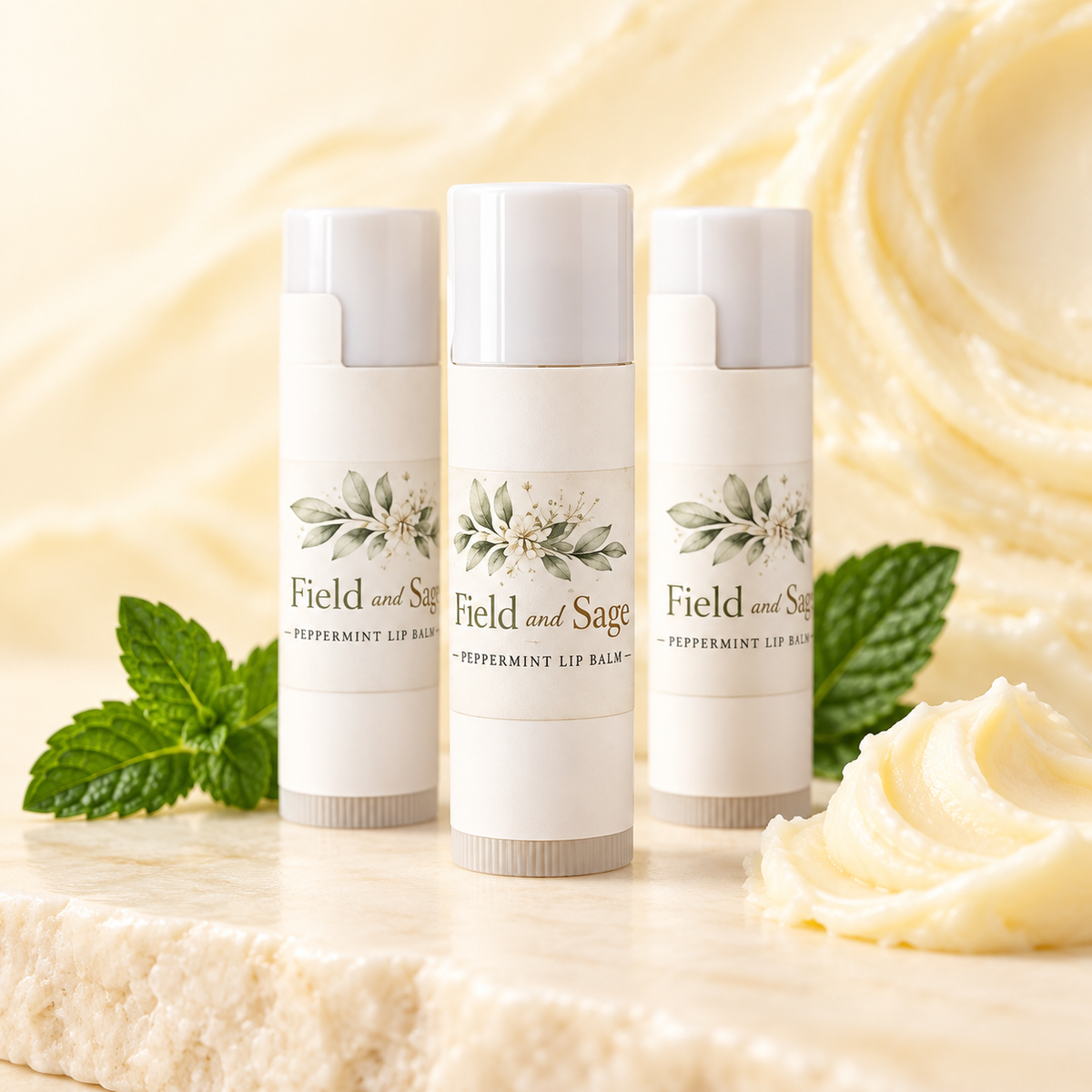 All Natural Lip Balms